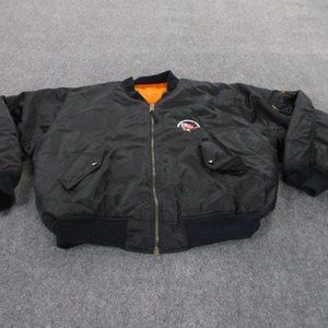 MA-1 Flight Jacket Mens XXL Operation Enduring Freedom Afghanistan Reversible